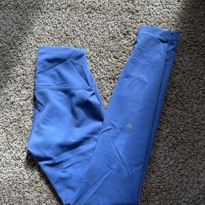 Blue Lululemon Leggings